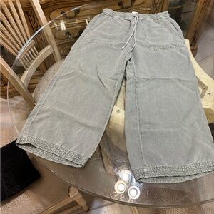 Joie Light Gray Drawstring Pants